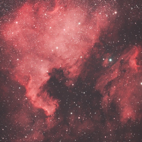 北アメリカ星雲　ペリカン星雲