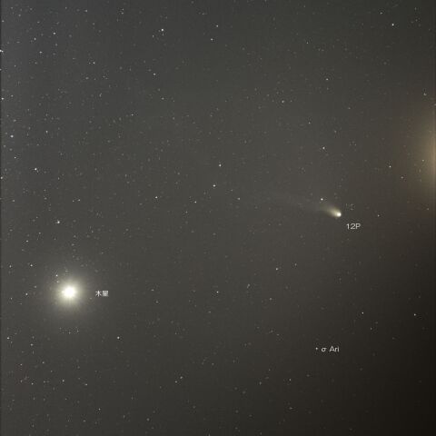 ４月１０日の12P(Pons-Brooks)