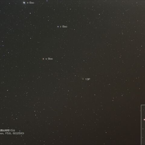 9月8日の13P(Olbers)