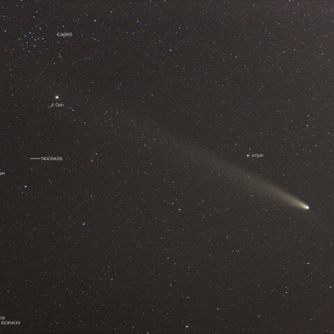 紫金山・アトラス彗星（10月25日）