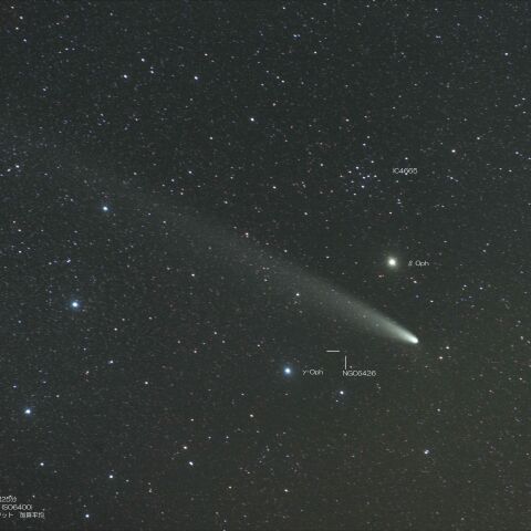 紫金山・アトラス彗星（10月28日）