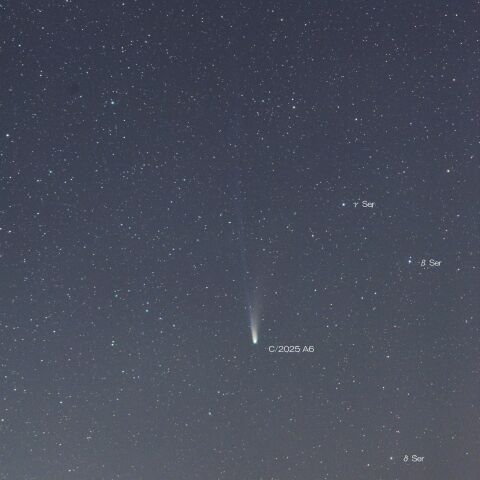 10月28日のC/2025 A6(Lemmon)