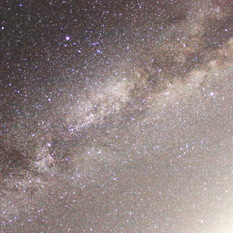 夏の大三角、天の川