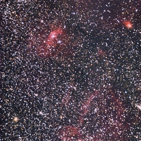 M52・バブル星雲・クワガタ星雲