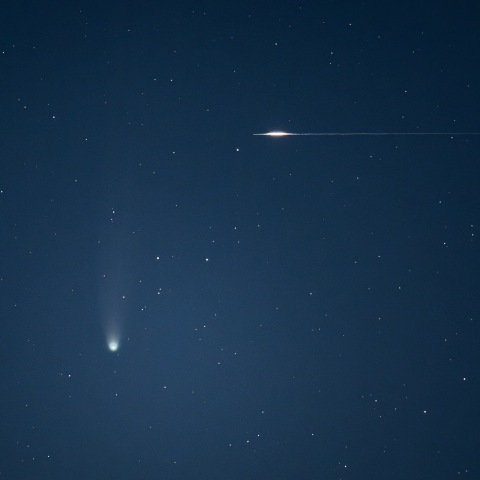 レモン彗星と火球