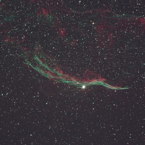 網状星雲　西側　NGC6960