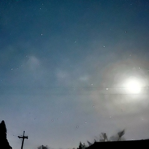 スマホで朝の天の川