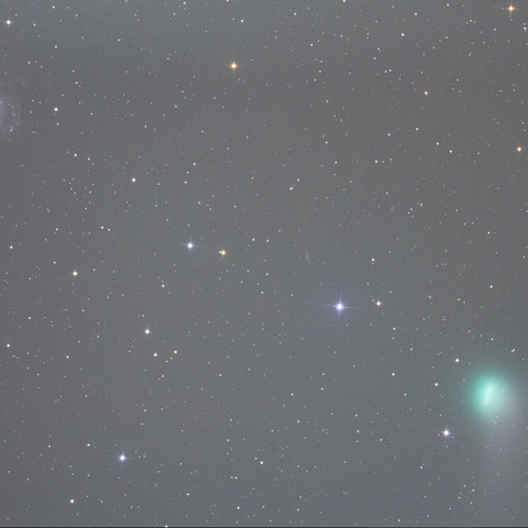 カタリナ彗星とM101