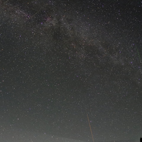 北天の流星　2026年10月8日 21時ころ