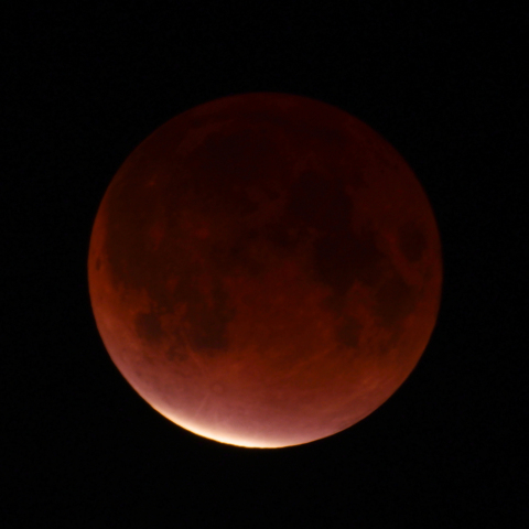 部分月食　2021年11月19日