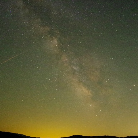 みずがめ座η群の流星　　