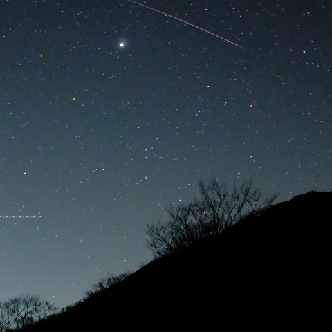 木星付近のおうし座北群の流星
