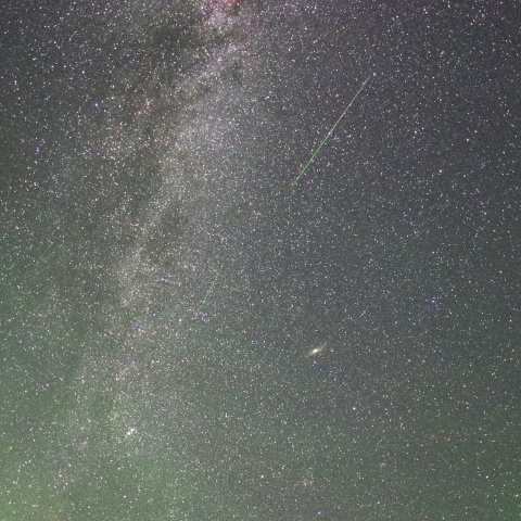ペルセウス座流星群　2023年8月12日