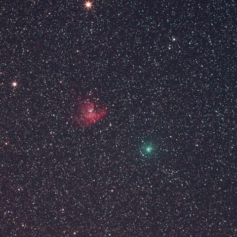 NGC281と103P/Hartley2