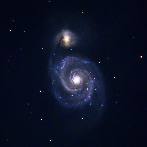 M51 子持ち銀河