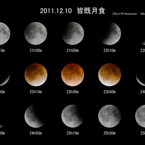 2011年12月10日　皆既月食