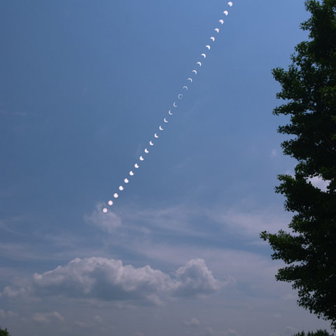 金環日食　全経過