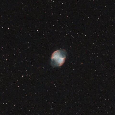 Seestarで撮るM27 亜鈴星雲