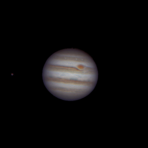 2016/2/18 木星とイオ、エウロパ