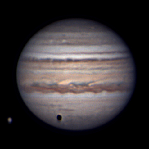 2019/6/26の木星とガニメデ