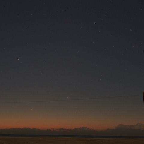 コンデジで撮影したアイソン彗星