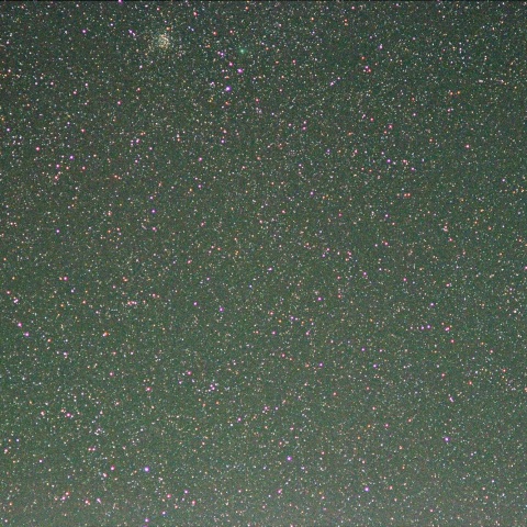 NGC7789近くのレモン彗星