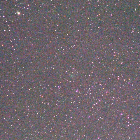 ケフェウス座ι星とレモン彗星