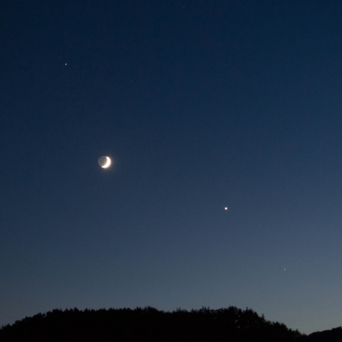 土星・月・金星・スピカ