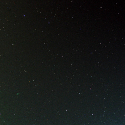 北斗七星とラブジョイ彗星