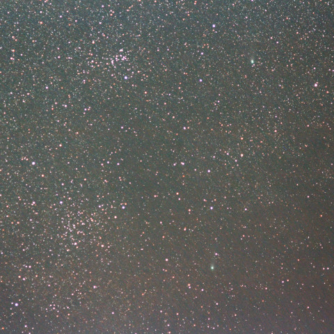 2月13日のラブジョイ彗星とリニア彗星