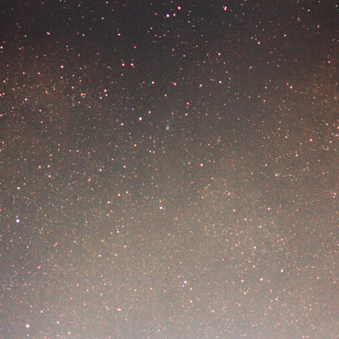 天の川をゆくリニア彗星