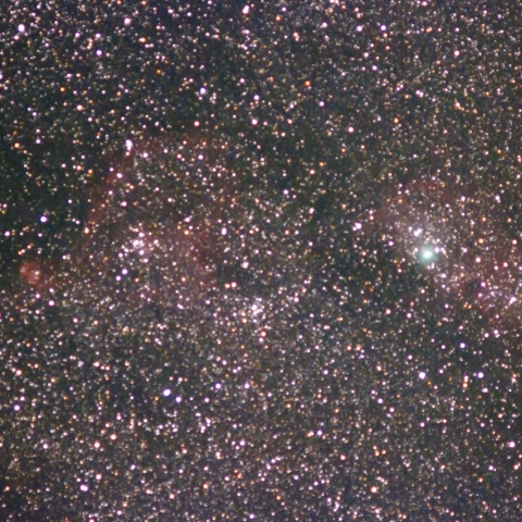ジャック彗星とハート＆ソウル星雲Aug20