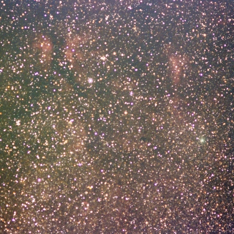 ジャック彗星とはくちょう座サドル