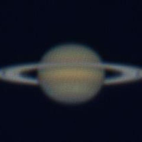 衝を少し過ぎた土星