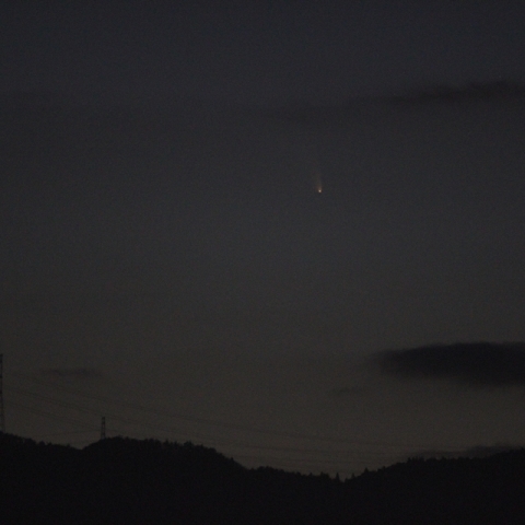 パンスターズ彗星 3月14日京都にて