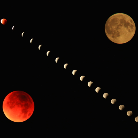 スーパーブラッドムーン