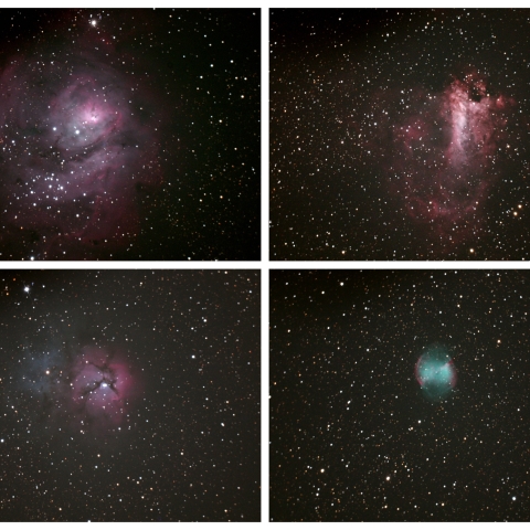 夏のメシエ星雲