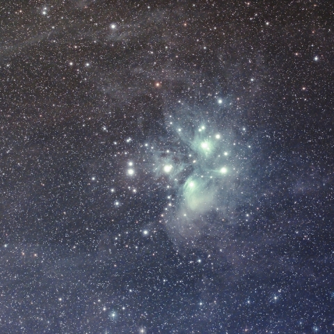 分子雲の中のスバル