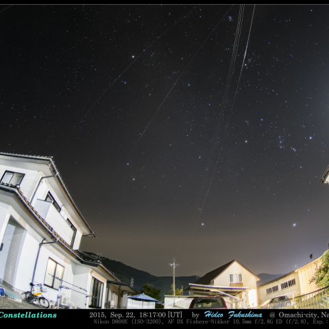 冬の星座～冬の大三角