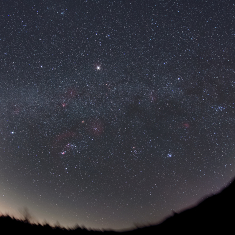沈む冬の星座達