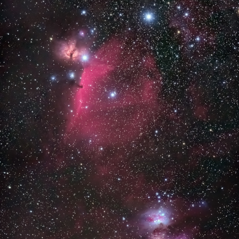 オリオン座 [三ツ星と小三ツ星]