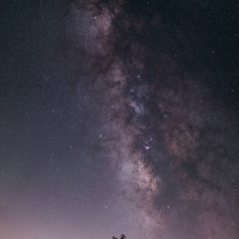 天の川部分モザイク