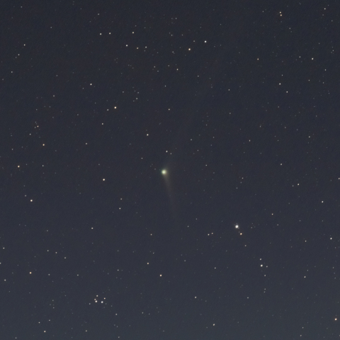 11月29日早朝のカタリナ彗星(C/2013 US10)