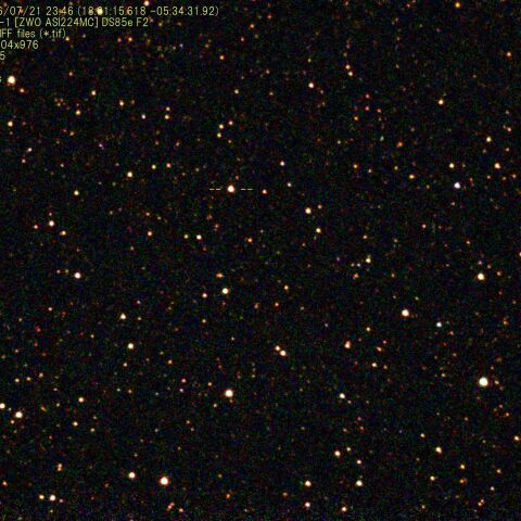 たて座新星(AT2026stb)7/21