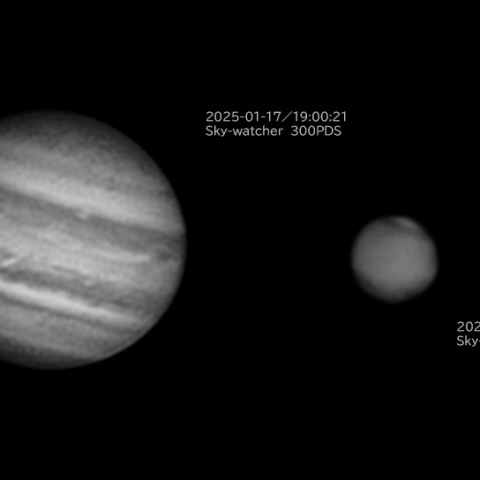 2025-01-17 木星と火星