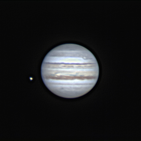 木星とイオのランデブー　2019/05/17