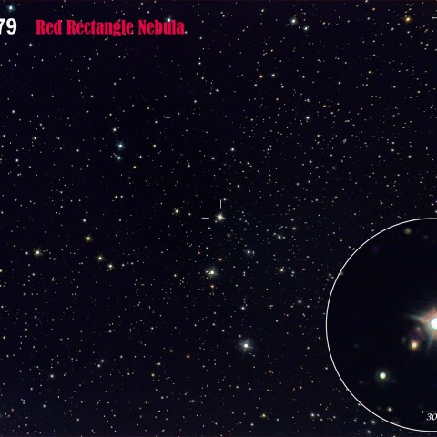 赤い長方形星雲 HD44179