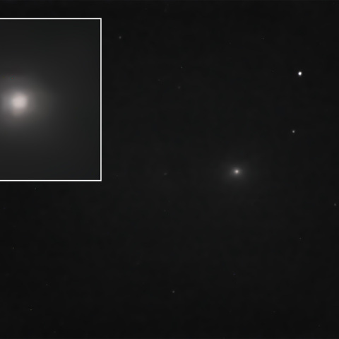 ZTF彗星(C/2022-E3)コマ拡大像