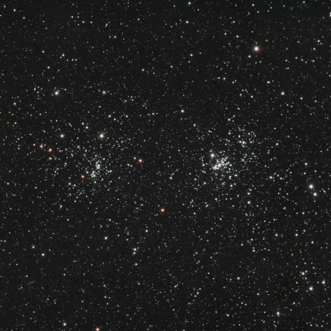 NGC869・NGC884　二重星団