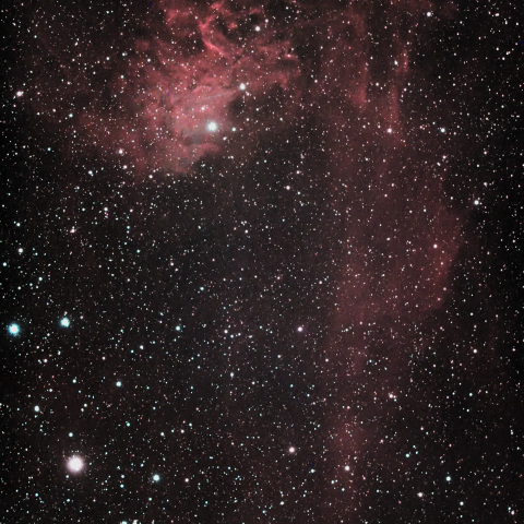 勾玉星雲　IC405